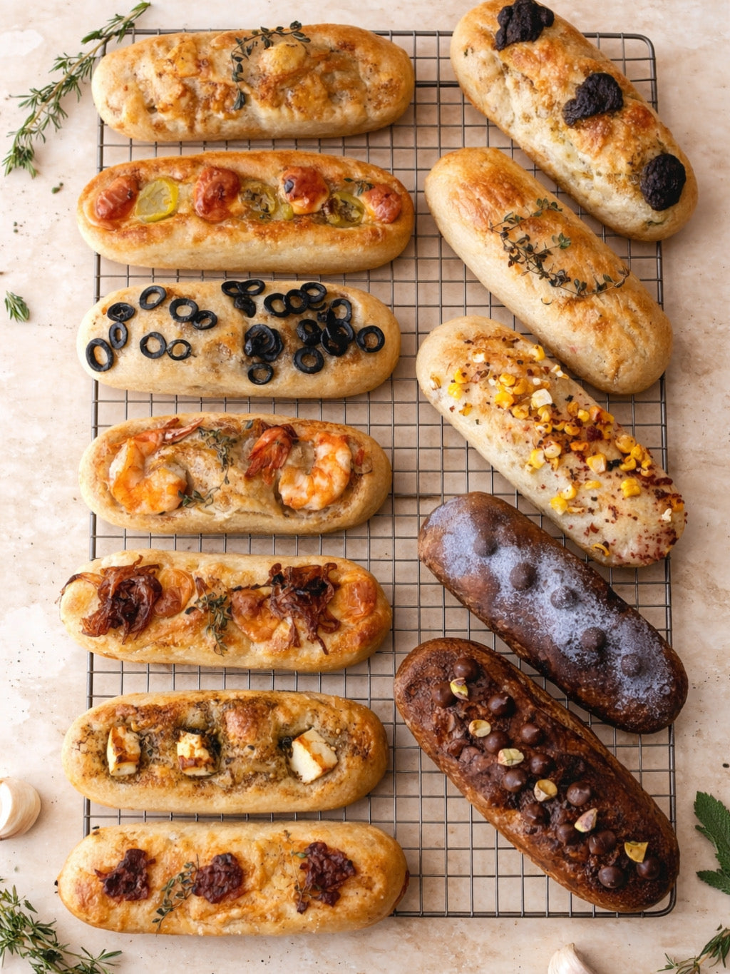 Mini fucaccia