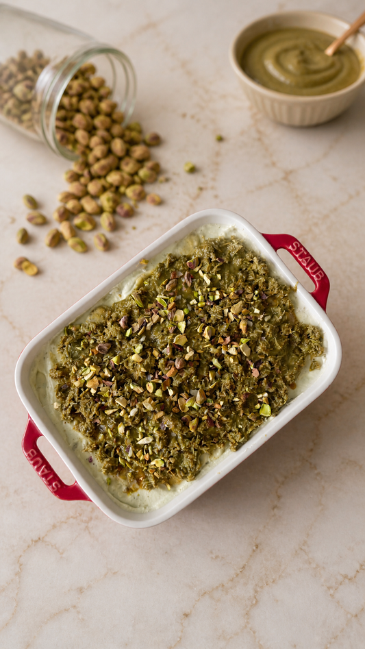 Pistachio kadaifi chocolate tiramisu (5-6pax)